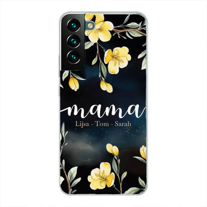 Bloemenliefde - Gepersonaliseerd telefoonhoesje