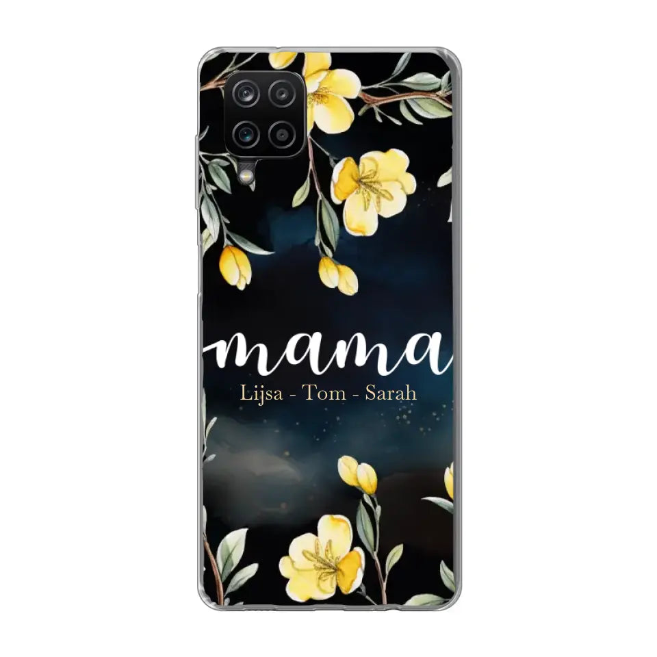 Bloemenliefde - Gepersonaliseerd telefoonhoesje