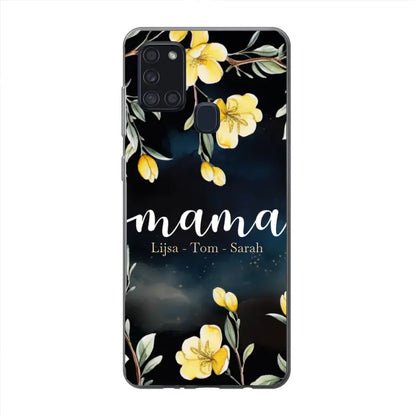 Bloemenliefde - Gepersonaliseerd telefoonhoesje