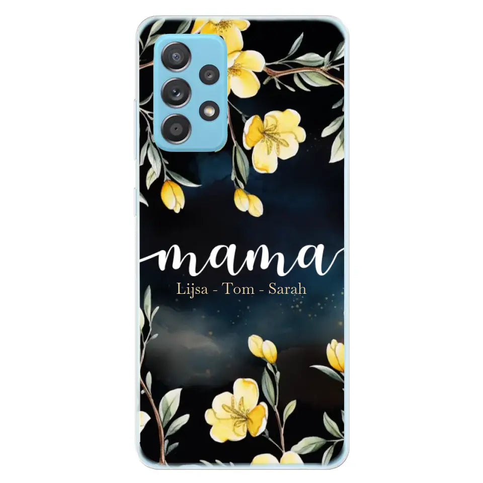 Bloemenliefde - Gepersonaliseerd telefoonhoesje