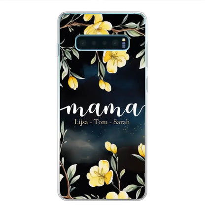 Bloemenliefde - Gepersonaliseerd telefoonhoesje