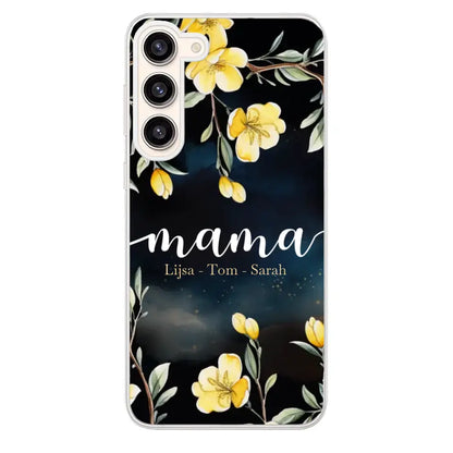 Bloemenliefde - Gepersonaliseerd telefoonhoesje