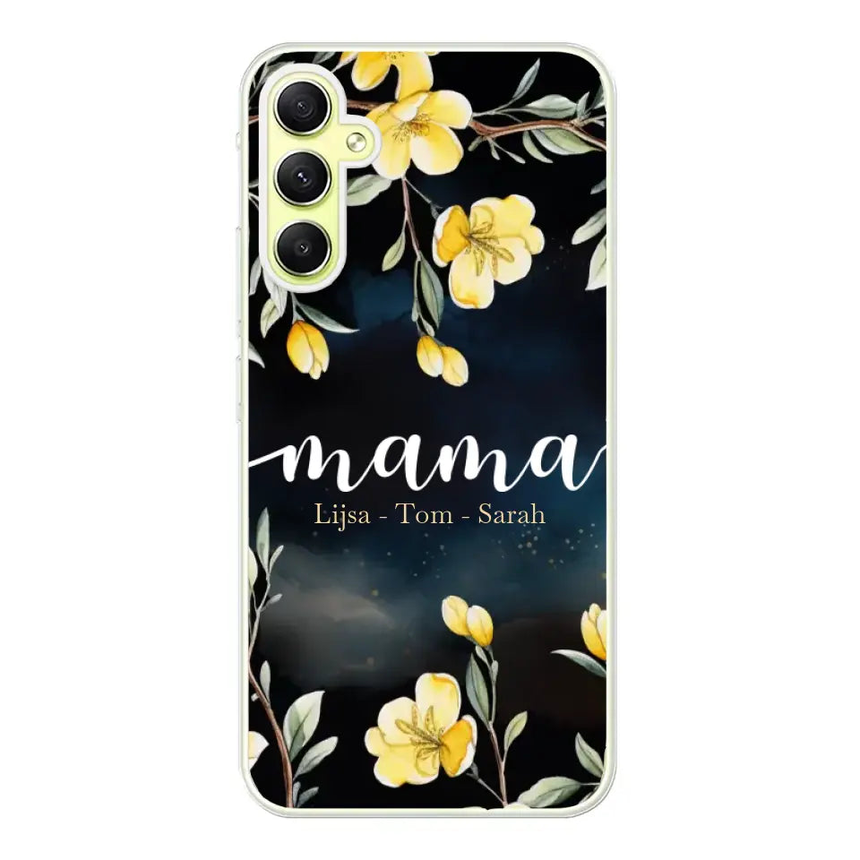 Bloemenliefde - Gepersonaliseerd telefoonhoesje