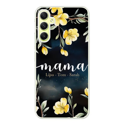 Bloemenliefde - Gepersonaliseerd telefoonhoesje