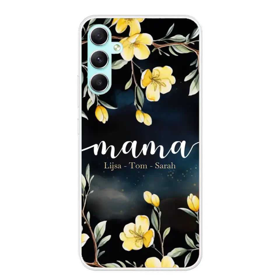 Bloemenliefde - Gepersonaliseerd telefoonhoesje
