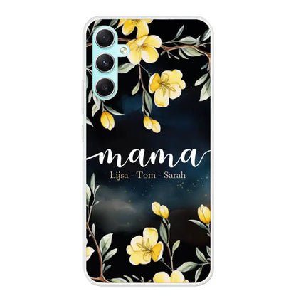 Bloemenliefde - Gepersonaliseerd telefoonhoesje