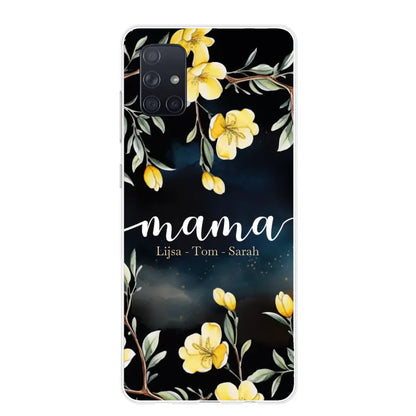 Bloemenliefde - Gepersonaliseerd telefoonhoesje