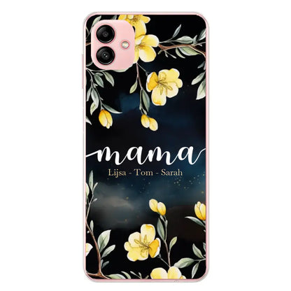 Bloemenliefde - Gepersonaliseerd telefoonhoesje