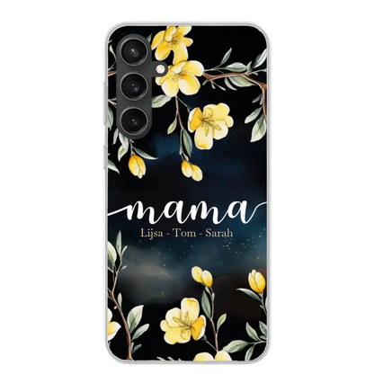 Bloemenliefde - Gepersonaliseerd telefoonhoesje