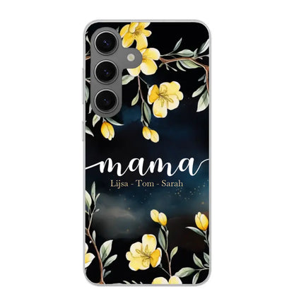 Bloemenliefde - Gepersonaliseerd telefoonhoesje