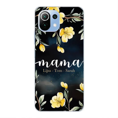 Bloemenliefde - Gepersonaliseerd telefoonhoesje
