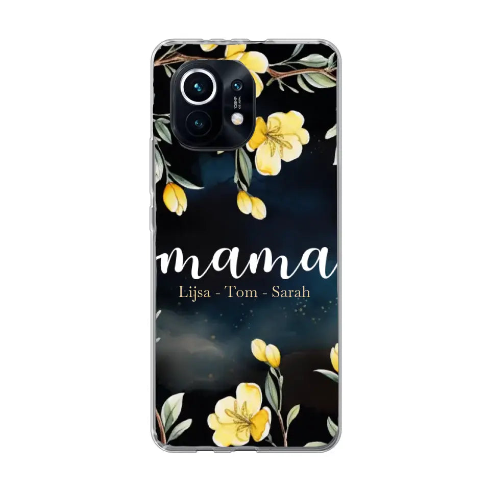 Bloemenliefde - Gepersonaliseerd telefoonhoesje