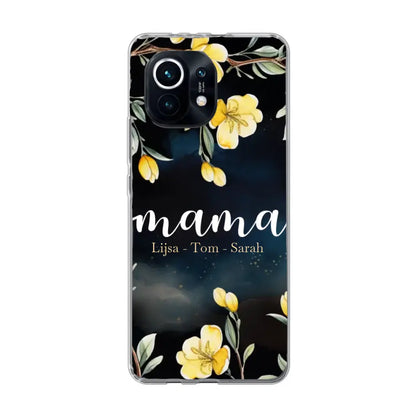 Bloemenliefde - Gepersonaliseerd telefoonhoesje