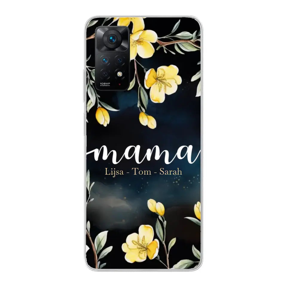 Bloemenliefde - Gepersonaliseerd telefoonhoesje