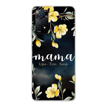 Bloemenliefde - Gepersonaliseerd telefoonhoesje