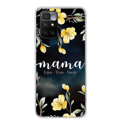 Bloemenliefde - Gepersonaliseerd telefoonhoesje