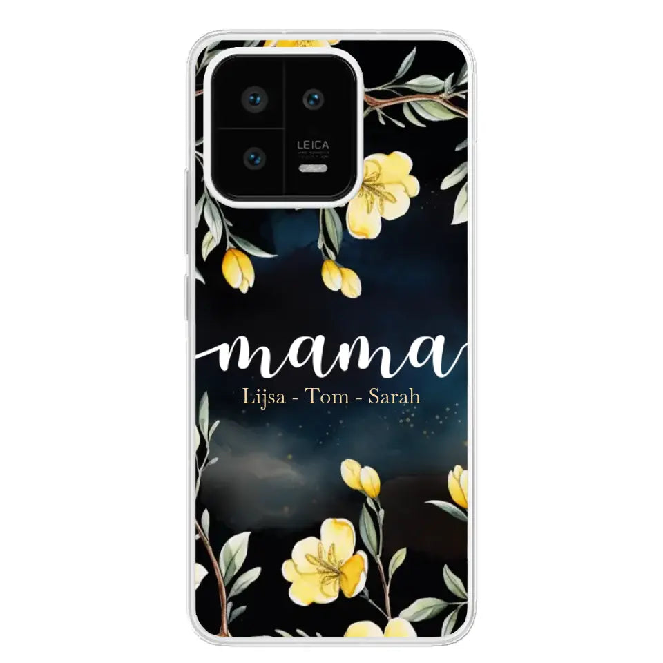 Bloemenliefde - Gepersonaliseerd telefoonhoesje