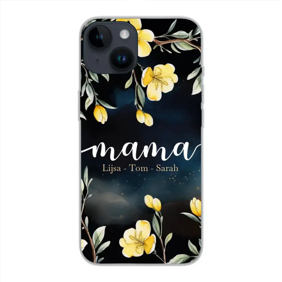 Bloemenliefde - Gepersonaliseerd telefoonhoesje