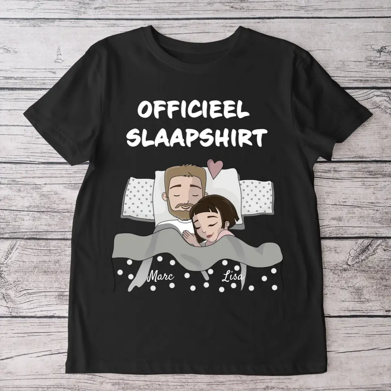 Slaapkoppen - Gepersonaliseerde T-Shirt