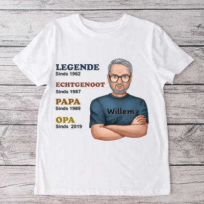 Legende - Gepersonaliseerde T-Shirt
