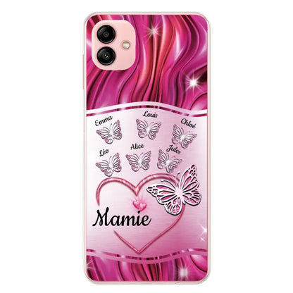 Papillons scintillants - Telefoonhoesje gepersonaliseerd