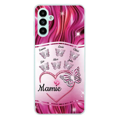 Papillons scintillants - Telefoonhoesje gepersonaliseerd
