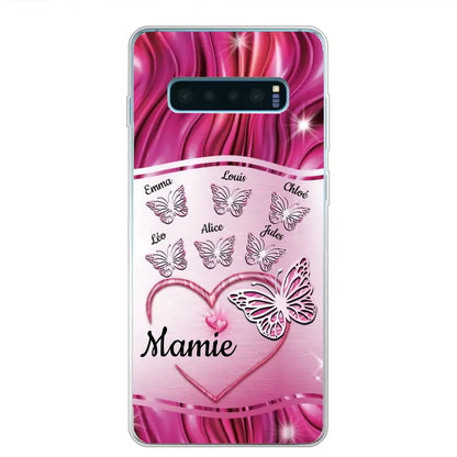 Papillons scintillants - Telefoonhoesje gepersonaliseerd