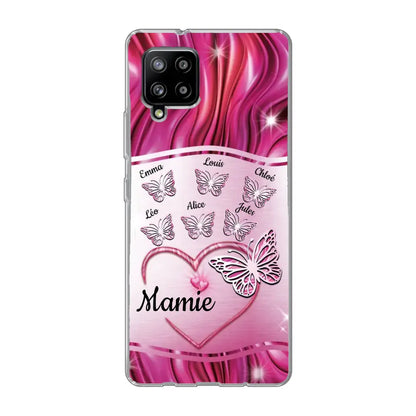 Papillons scintillants - Telefoonhoesje gepersonaliseerd