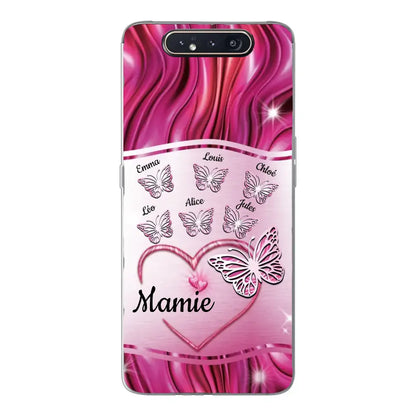 Papillons scintillants - Telefoonhoesje gepersonaliseerd