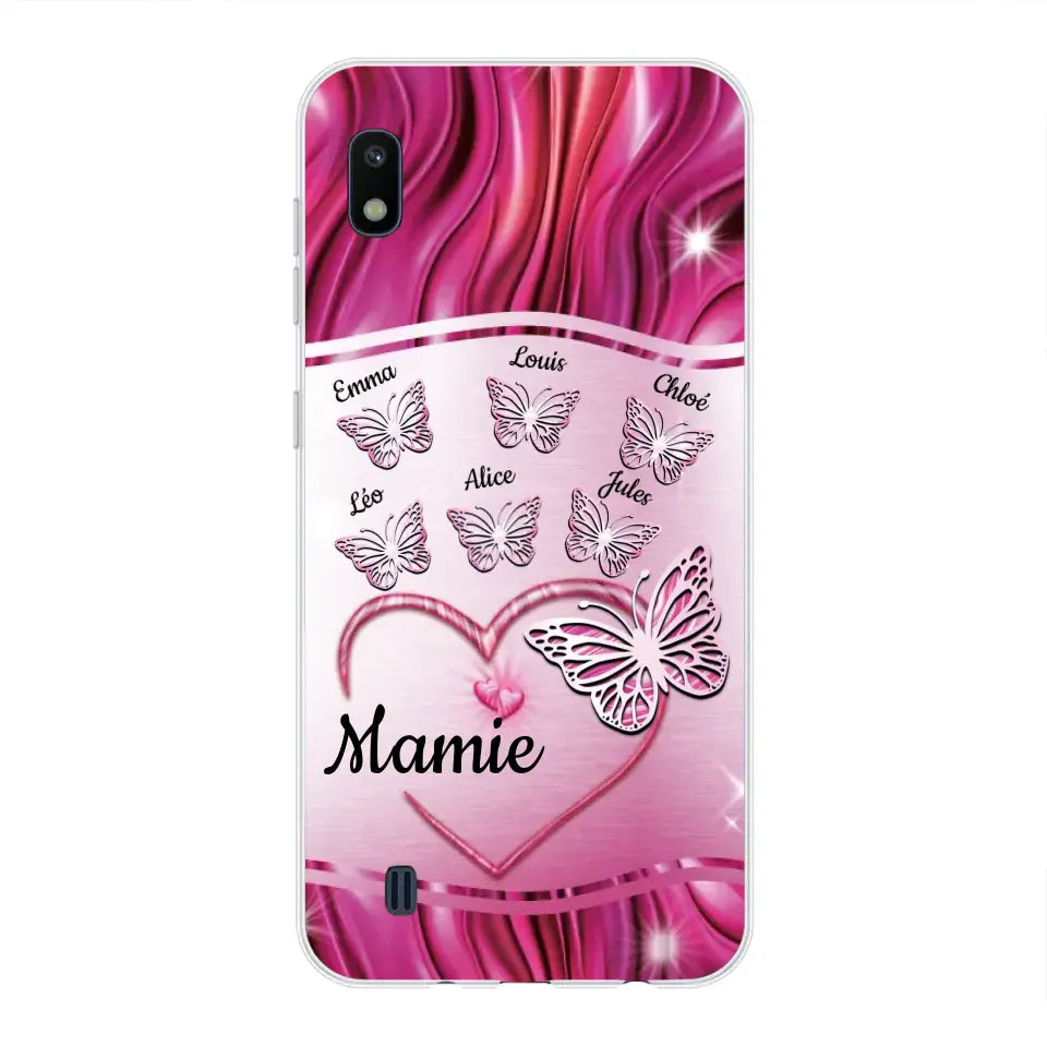 Papillons scintillants - Telefoonhoesje gepersonaliseerd