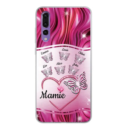 Papillons scintillants - Telefoonhoesje gepersonaliseerd