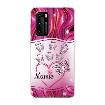 Papillons scintillants - Telefoonhoesje gepersonaliseerd