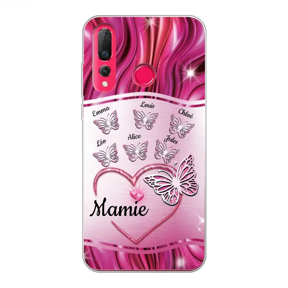 Papillons scintillants - Telefoonhoesje gepersonaliseerd