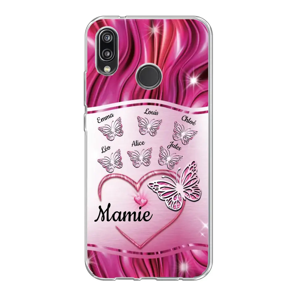 Papillons scintillants - Telefoonhoesje gepersonaliseerd