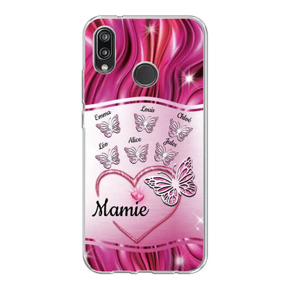 Papillons scintillants - Telefoonhoesje gepersonaliseerd