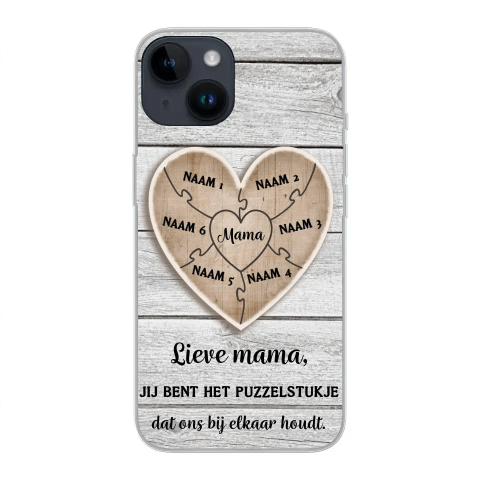 Puzzelstuk - Gepersonaliseerd telefoonhoesje
