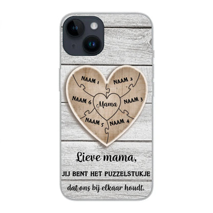 Puzzelstuk - Gepersonaliseerd telefoonhoesje