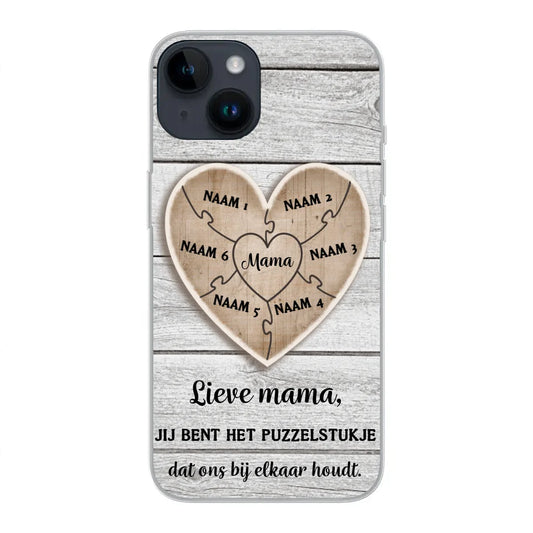 Puzzelstuk - Gepersonaliseerd telefoonhoesje