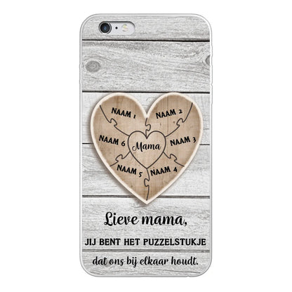 Puzzelstuk - Gepersonaliseerd telefoonhoesje
