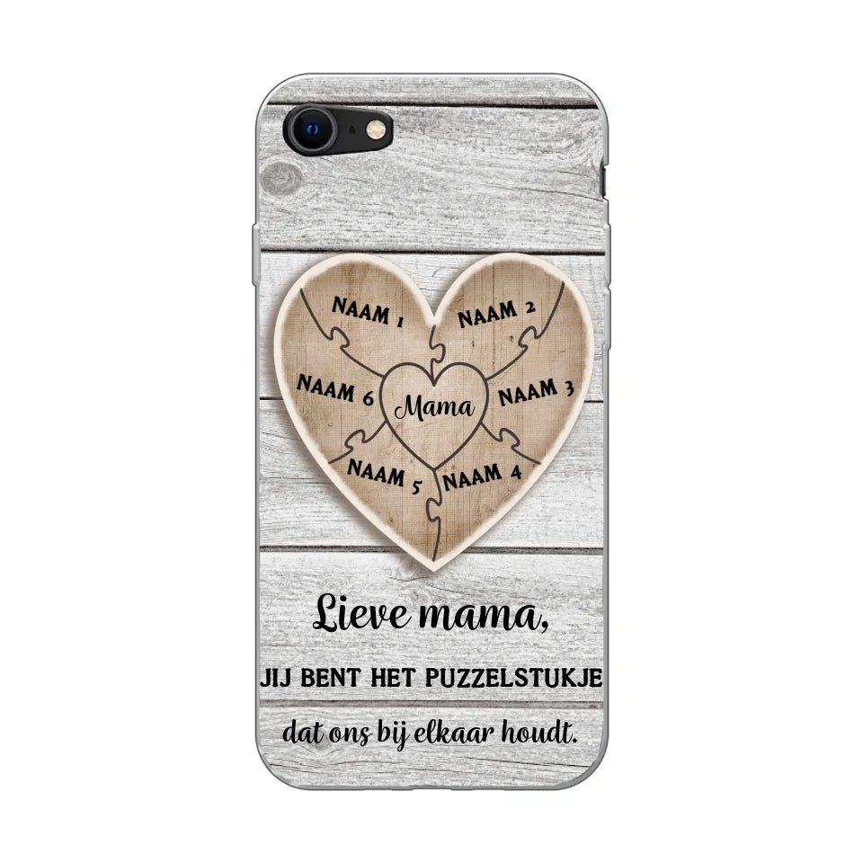 Puzzelstuk - Gepersonaliseerd telefoonhoesje