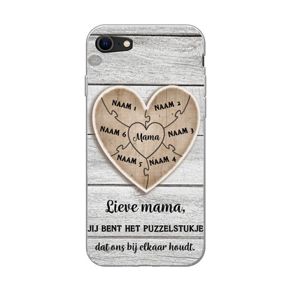 Puzzelstuk - Gepersonaliseerd telefoonhoesje
