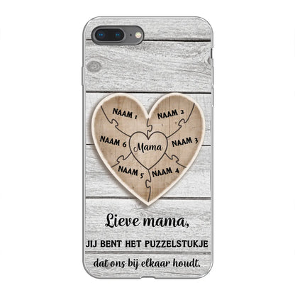Puzzelstuk - Gepersonaliseerd telefoonhoesje