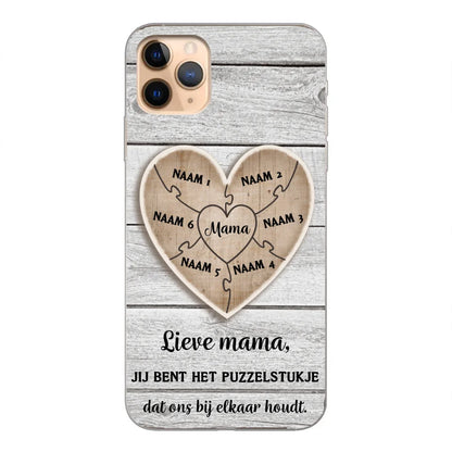 Puzzelstuk - Gepersonaliseerd telefoonhoesje
