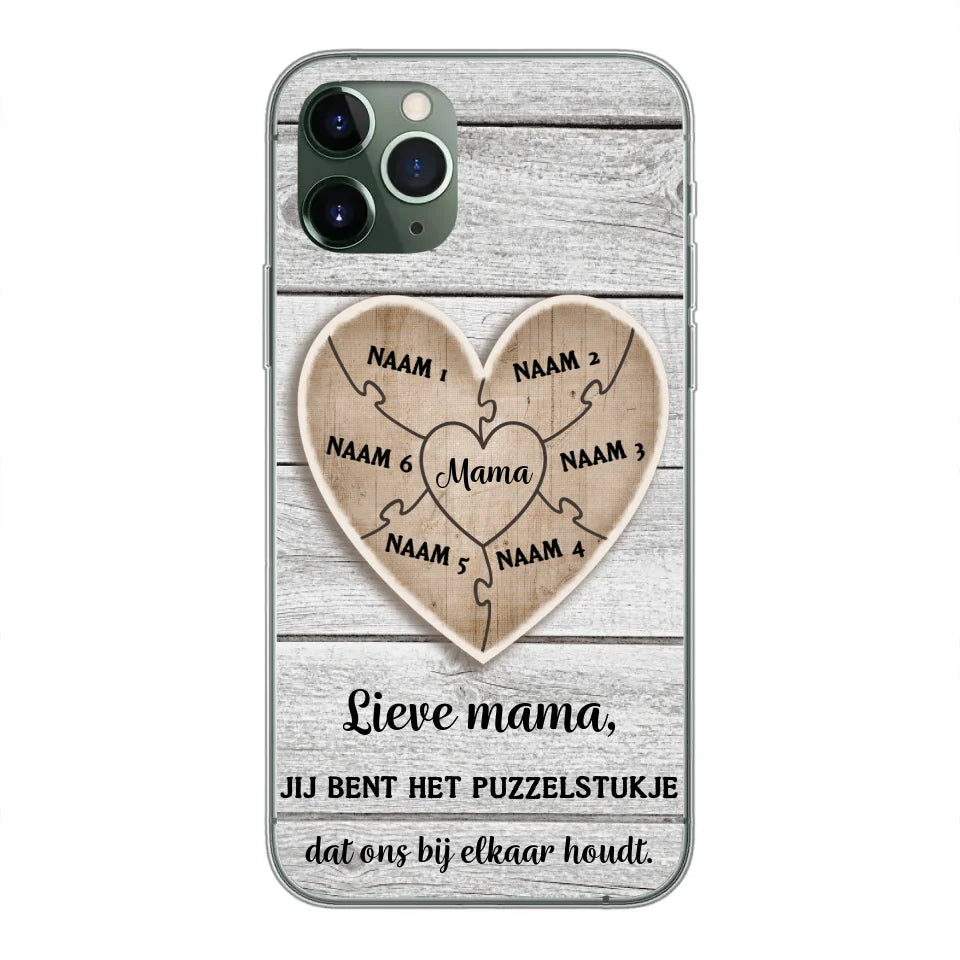 Puzzelstuk - Gepersonaliseerd telefoonhoesje