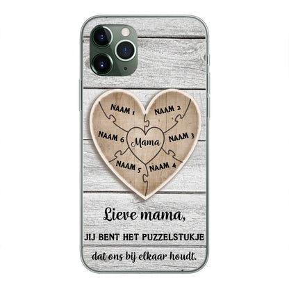 Puzzelstuk - Gepersonaliseerd telefoonhoesje