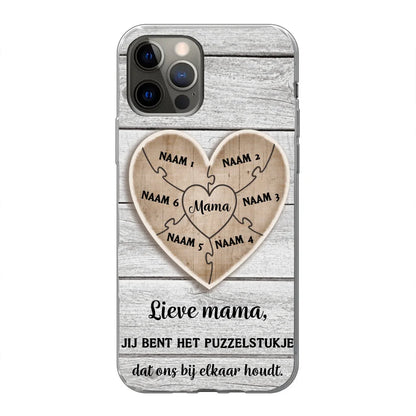 Puzzelstuk - Gepersonaliseerd telefoonhoesje