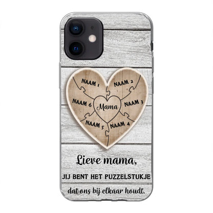 Puzzelstuk - Gepersonaliseerd telefoonhoesje