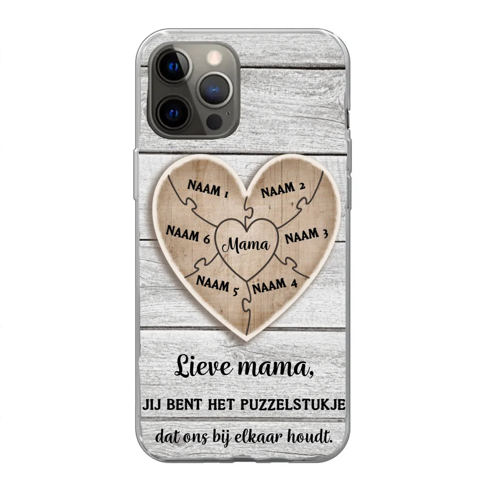 Puzzelstuk - Gepersonaliseerd telefoonhoesje