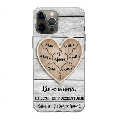 Puzzelstuk - Gepersonaliseerd telefoonhoesje
