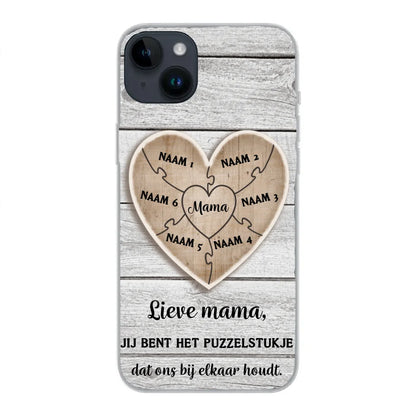 Puzzelstuk - Gepersonaliseerd telefoonhoesje